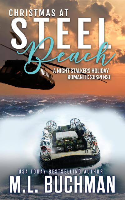 Christmas at Steel Beach: A Holiday Romantic Suspense (The Night Stalkers Holidays, #4)