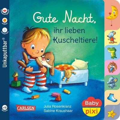 Gute Nacht, ihr lieben Kuscheltiere!