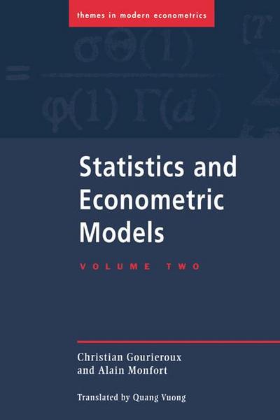 Statistics and Econometric Models