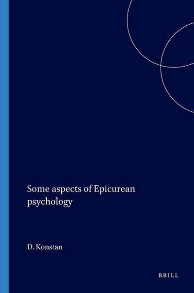 Some Aspects of Epicurean Psychology