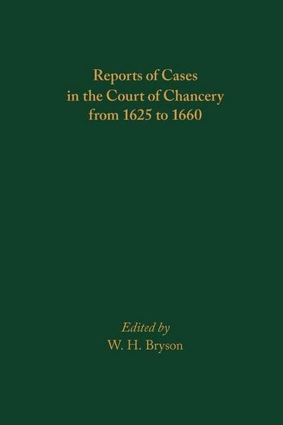 Bryson, W: Reports of Cases in the Court of Chancery from 16