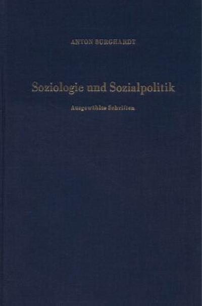 Soziologie und Sozialpolitik.