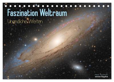 Faszination Weltraum - unendliche Weiten (Tischkalender 2025 DIN A5 quer), CALVENDO Monatskalender