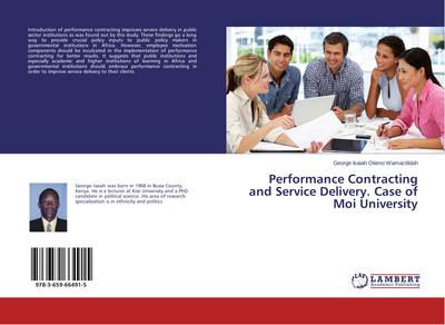 Performance Contracting and Service Delivery. Case of Moi University