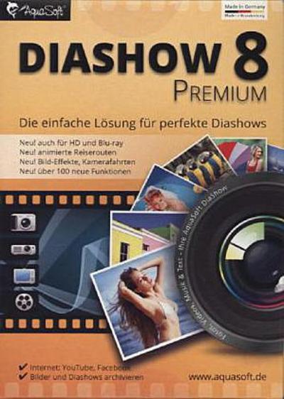 AquaSoft DiaShow 8 Premium, CD-ROM