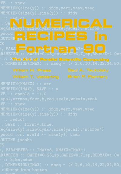 Numerical Recipes in FORTRAN 90