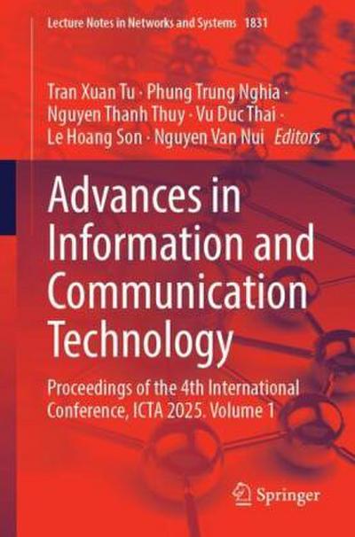 Advances in Information and Communication Technology