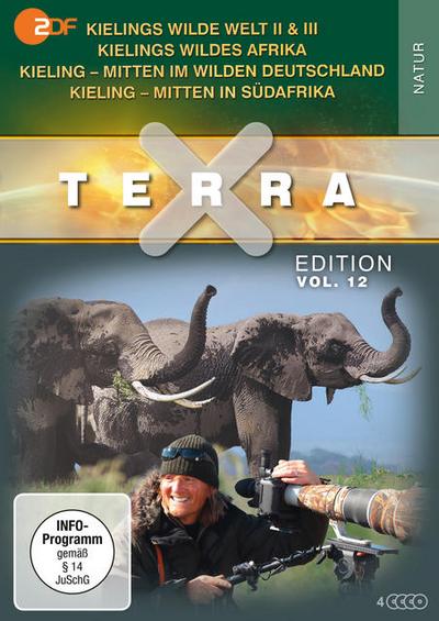 Terra X - Edition Vol. 12 Kieling – Mitten in Südafrika - Kieling – Mitten im wilden Deutschland - Kielings wildes Afrika - Kielings wilde Welt II & I