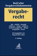 Beck’scher Vergaberechtskommentar 2: VgV, SektVO, KonzVgV, VOB/A-EU, VSVgV, VOB/A-VS, SaubFahrzeugBeschG, WRegV, VergStatVO, PreisV