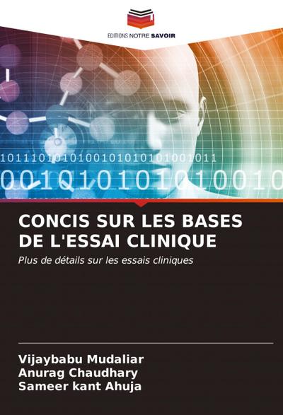 CONCIS SUR LES BASES DE L’ESSAI CLINIQUE