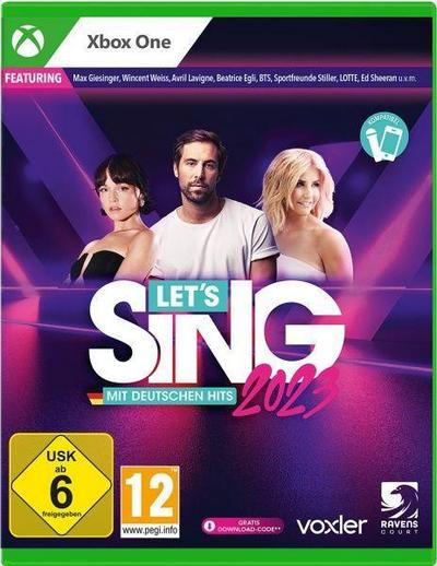 Let’s Sing 2023 German Version, 1 Xbox One-Blu-ray Disc
