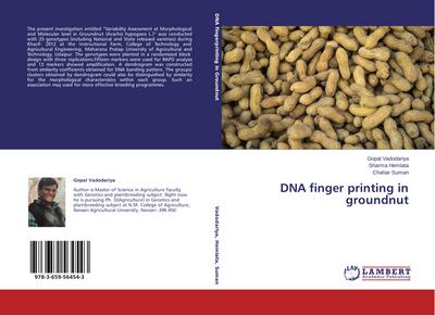 DNA finger printing in groundnut