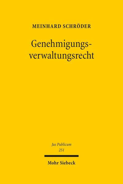 Genehmigungsverwaltungsrecht