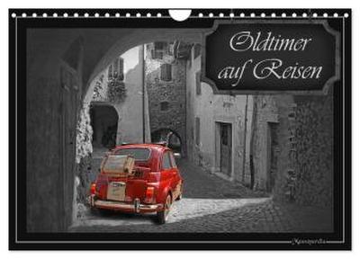 Oldtimer auf Reisen (Wandkalender 2026 DIN A4 quer), CALVENDO Monatskalender