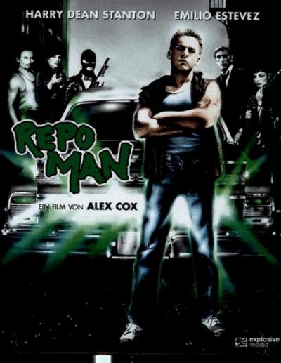 Repo Man, 1 Blu-ray + 2 DVDs (Mediabook)