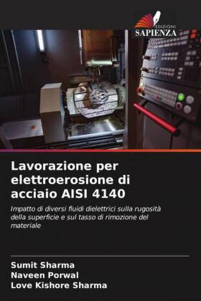Lavorazione per elettroerosione di acciaio AISI 4140