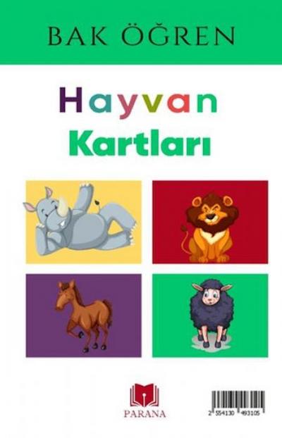 Hayvanlar - Bak Ögren Kartlari - Ilk Bilgilerim