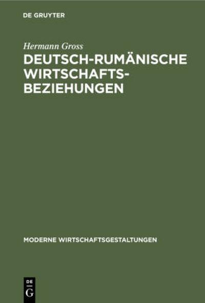 Deutsch-rumänische Wirtschaftsbeziehungen