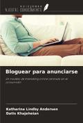 Bloguear para anunciarse