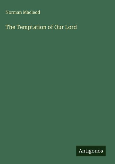 The Temptation of Our Lord