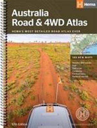 Australia Road & 4WD Atlas (spiral bound)