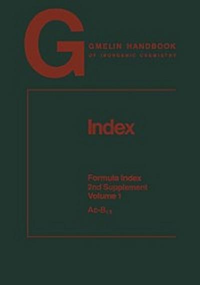 Index. Formula Index
