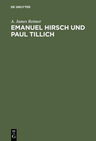 Emanuel Hirsch und Paul Tillich