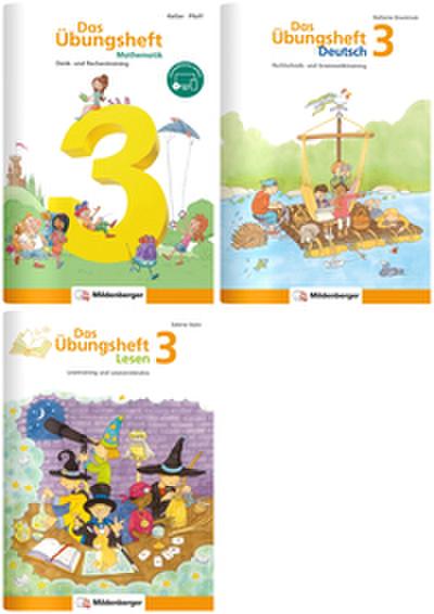 Sicher ins 4. Schuljahr - Sparpaket: Rechnen - Schreiben - Lesen - Grammatik, Klasse 3