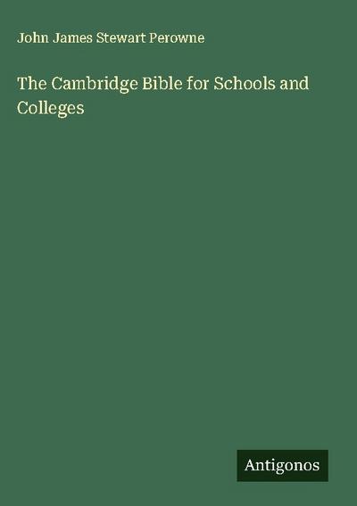 The Cambridge Bible for Schools and Colleges