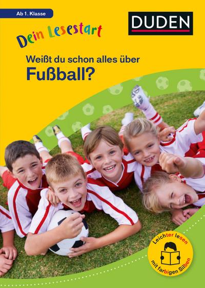 Dein Lesestart: Weißt du schon alles über Fußball?