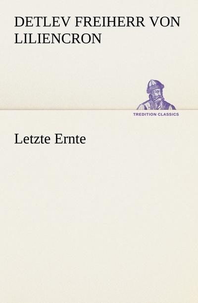 Letzte Ernte