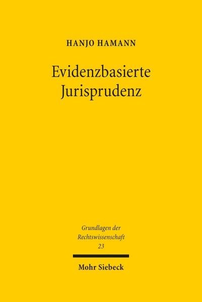 Evidenzbasierte Jurisprudenz