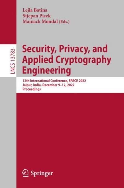 Security, Privacy, and Applied Cryptography Engineering