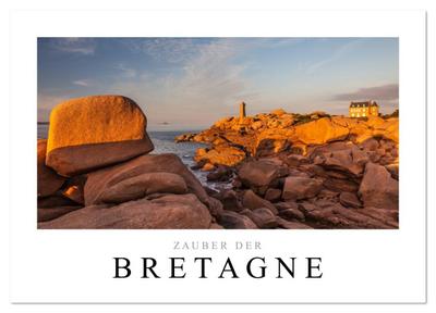 Bretagne - Zauber der Côte de Granit Rose (Wandkalender 2026 DIN A4 quer), CALVENDO Monatskalender
