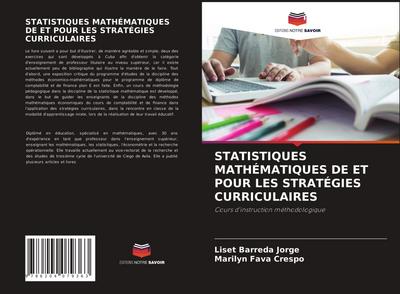 STATISTIQUES MATHÉMATIQUES DE ET POUR LES STRATÉGIES CURRICULAIRES