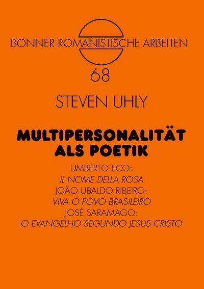 Multipersonalität als Poetik