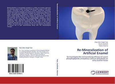 Re-Mineralization of Artificial Enamel