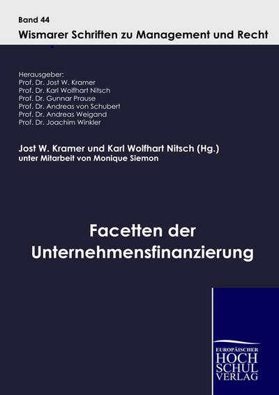 Facetten der Unternehmensfinanzierung