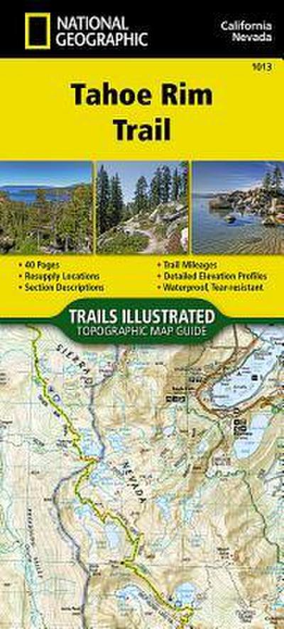 Tahoe Rim Trail Map