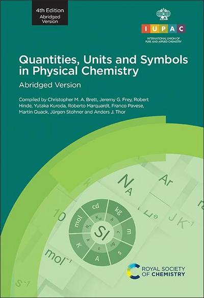 Quantities, Units and Symbols in Physical Chemistry