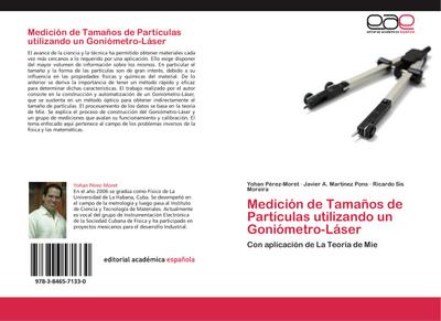 Medición de Tamaños de Partículas utilizando un Goniómetro-Láser