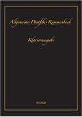 Allgemeines Deutsches Kommersbuch: Klavierausgabe
