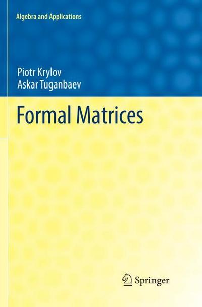 Formal Matrices