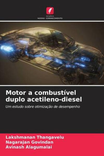 Motor a combustível duplo acetileno-diesel