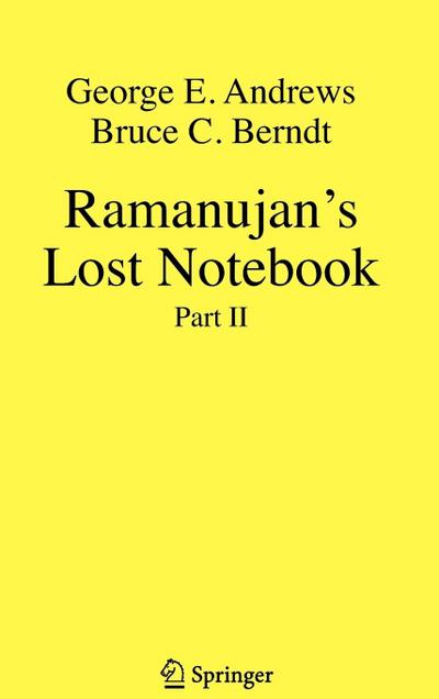 Ramanujan’s Lost Notebook