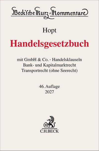Handelsgesetzbuch. HGB