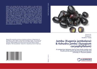 Jambu (Eugenia jambolana) & Kshudra jambu (Syzygium caryophyllatum)