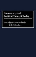 Community and Political Thought Today