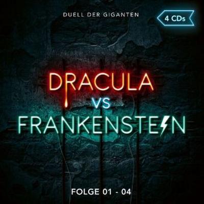 Dracula vs Frankenstein. Folge 01 - 04 (Hörspielbox)