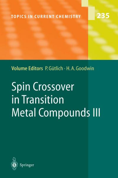 Spin Crossover in Transition Metal Compounds III